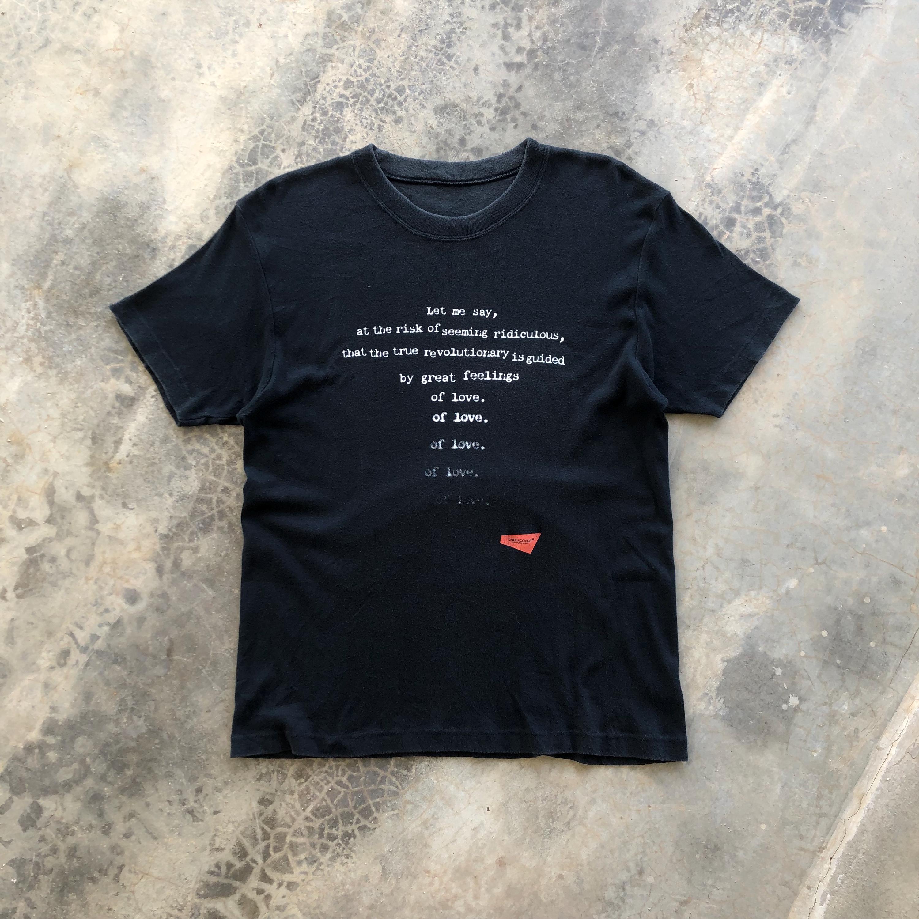UNDERCOVER Jun Takahashi X Vogue Poem Printed T-shirt #1390