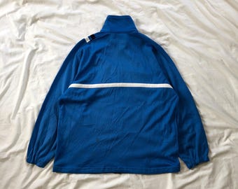 LA古着　b boySTYLE 1980 FILA BJ Borg French Blue Settanta Mk2 Tracktop Jacket