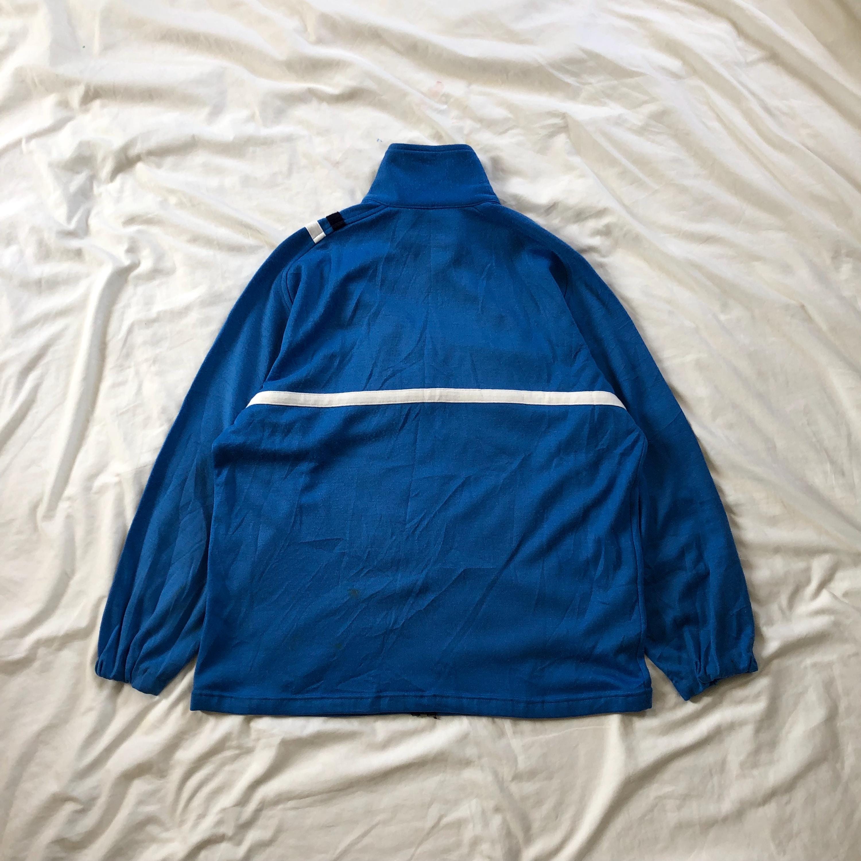 FILA ジャケット b系 bboy 1980 FILA BJ Borg French Blue Settanta Mk2 Tracktop Jacket