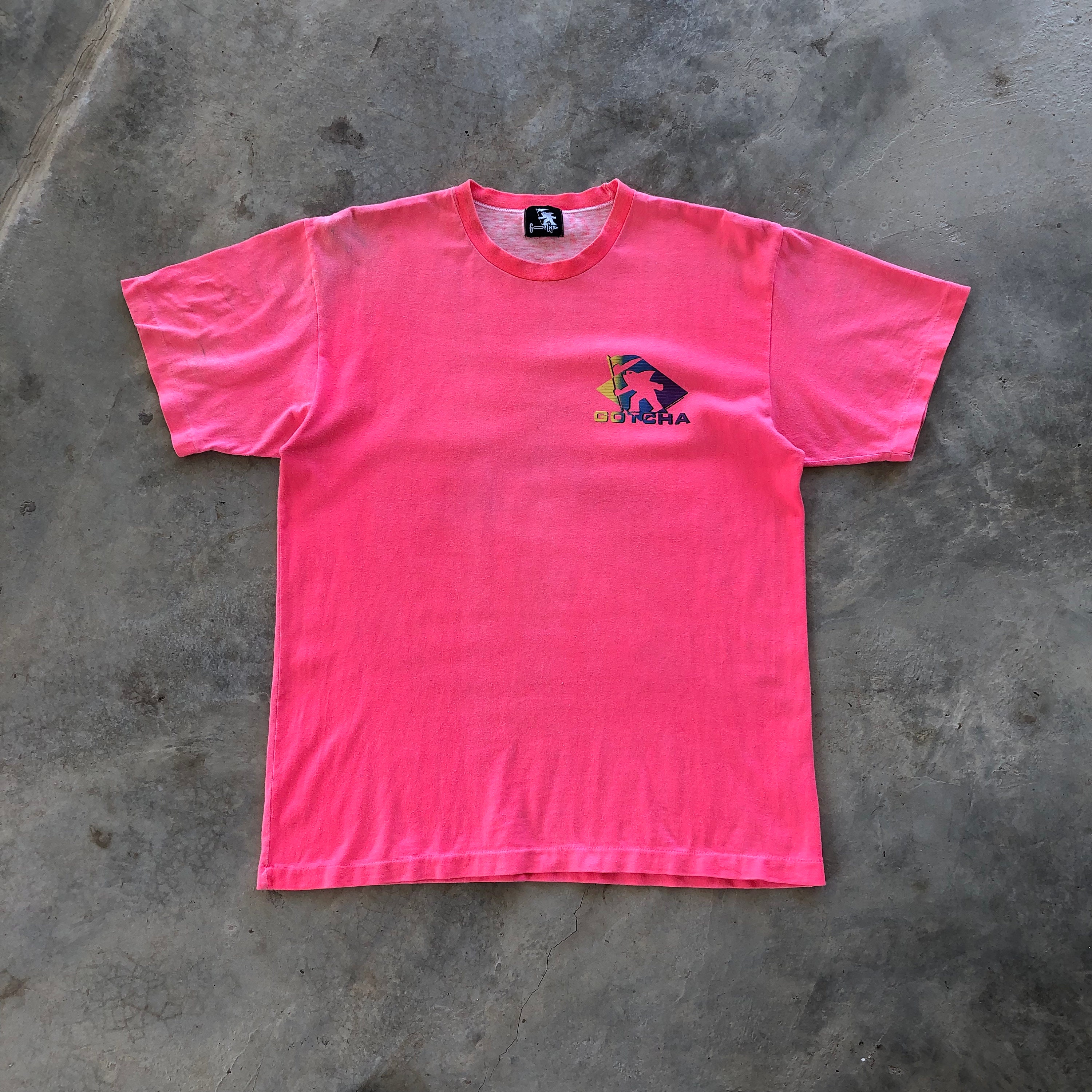 GOTCHA Sportswear 1990 Vintage Surf T-shirt #1006 - Etsy