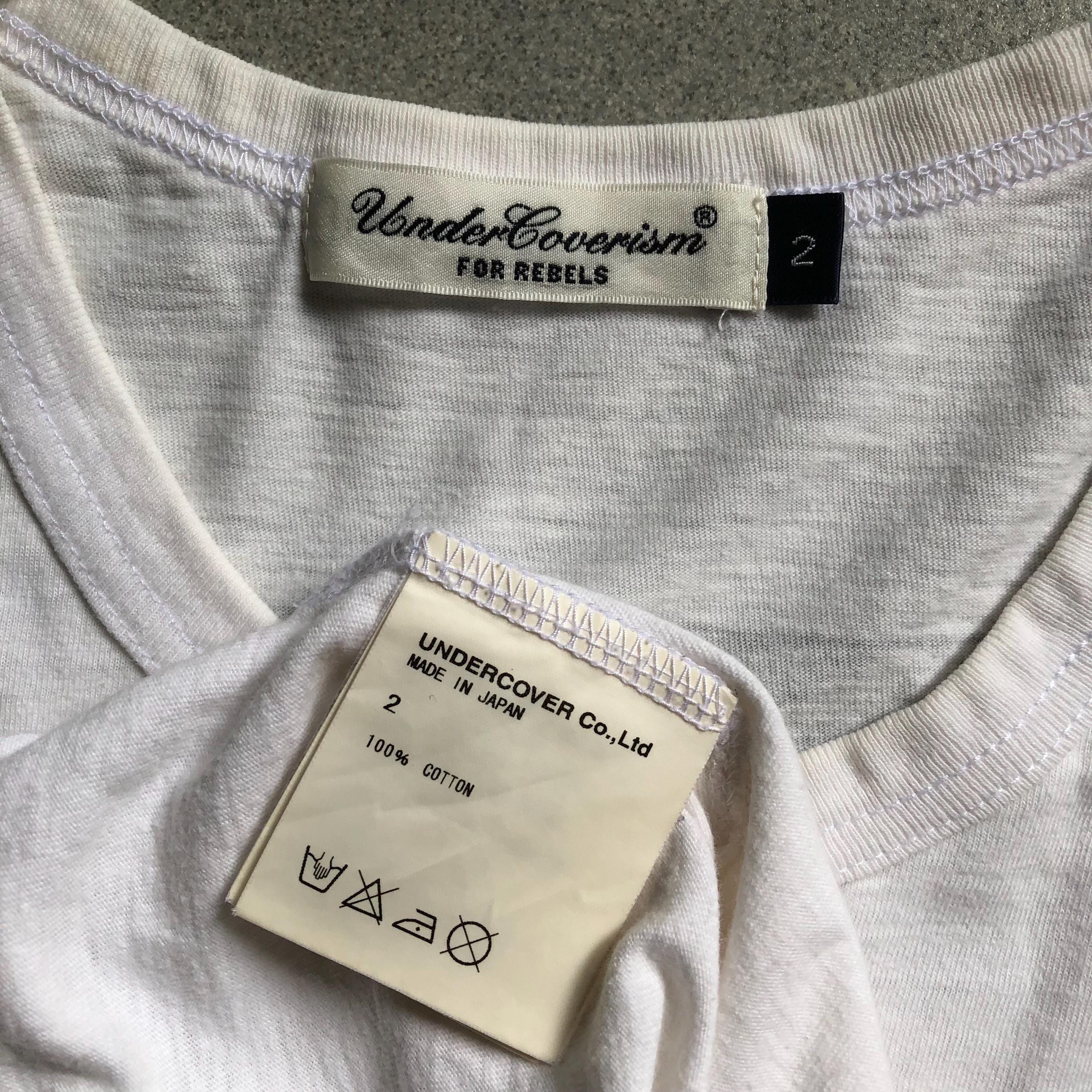 トップス UNDERCOVERISM FOR REBELS Sleevelesstop トップス UNDERCOVERISM FOR REBELS Sleevelesstop Undercover