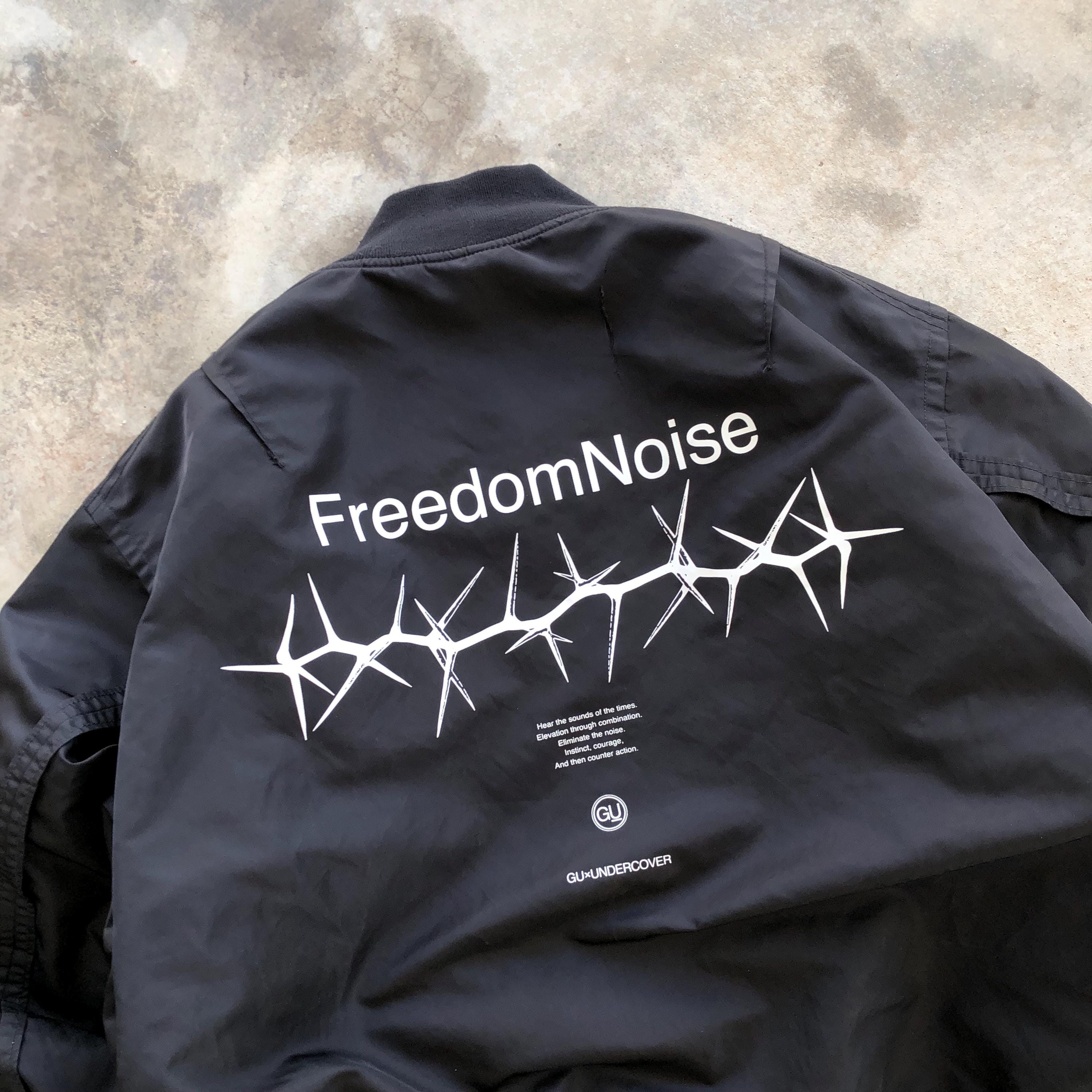 GU UNDERCOVER FREEDOM NOISE MA-1 ジャケット M Japanese Brand × Undercover Undercover “Freedom Noise” GU