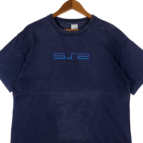 Vintage STUSSY Rip off Ps2 Sun Faded T-shirt #1914 - Etsy