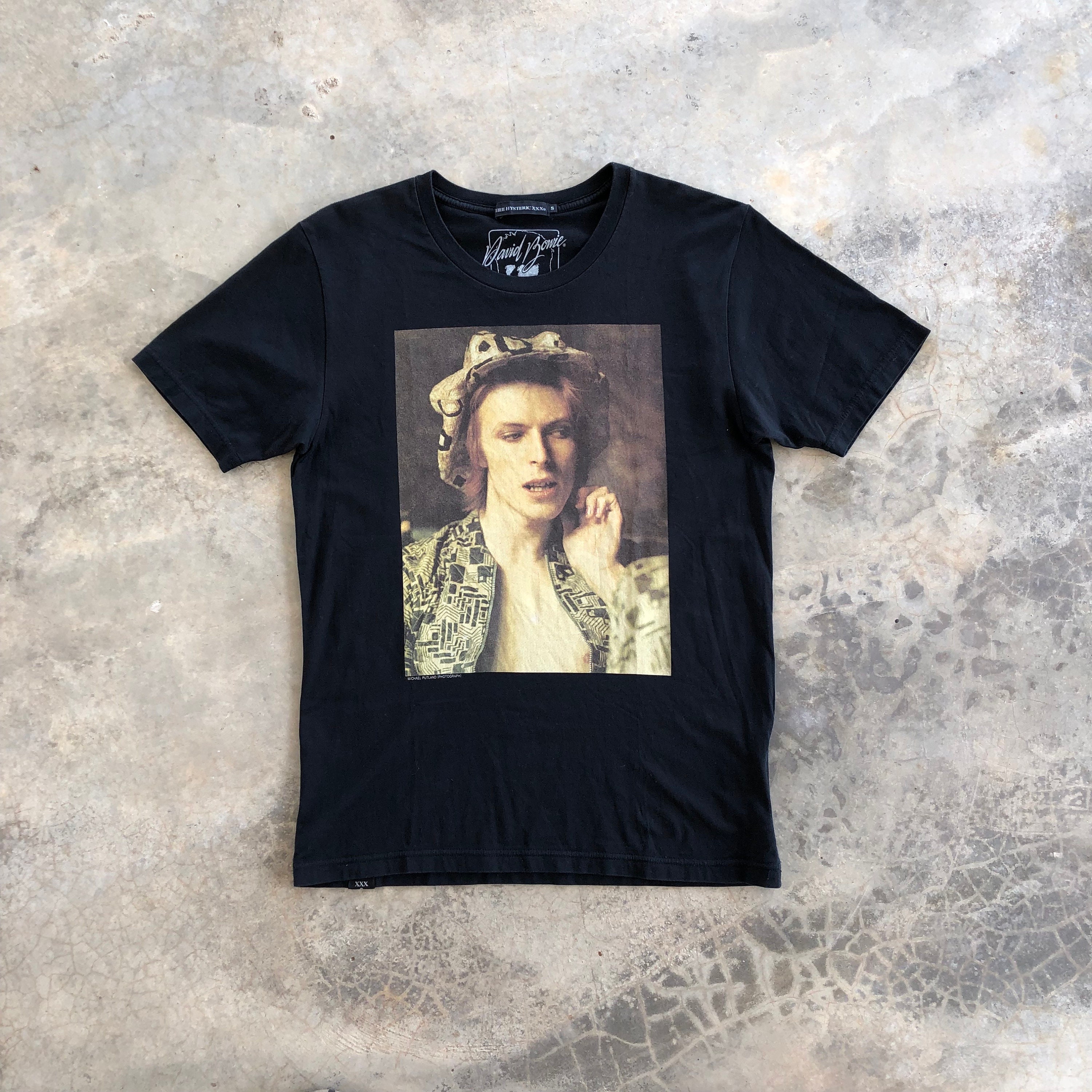 HYSTERIC GLAMOUR × David Bowie Tシャツ free David Bowie Photograph by HYSTERIC GLAMOUR T-shirt #1126 - Etsy