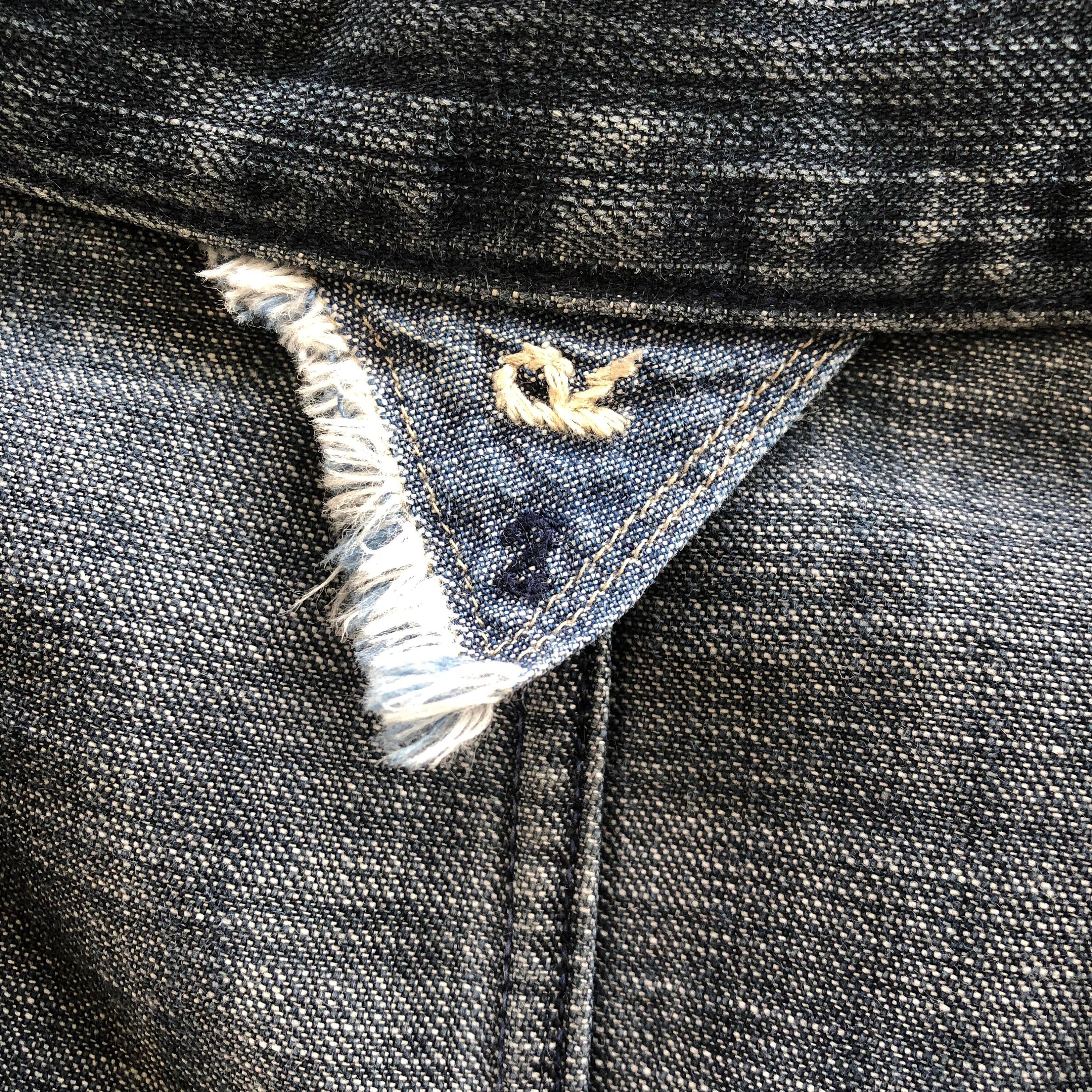 45RPM Blue Denim Blazer Jacket #1106 - Etsy
