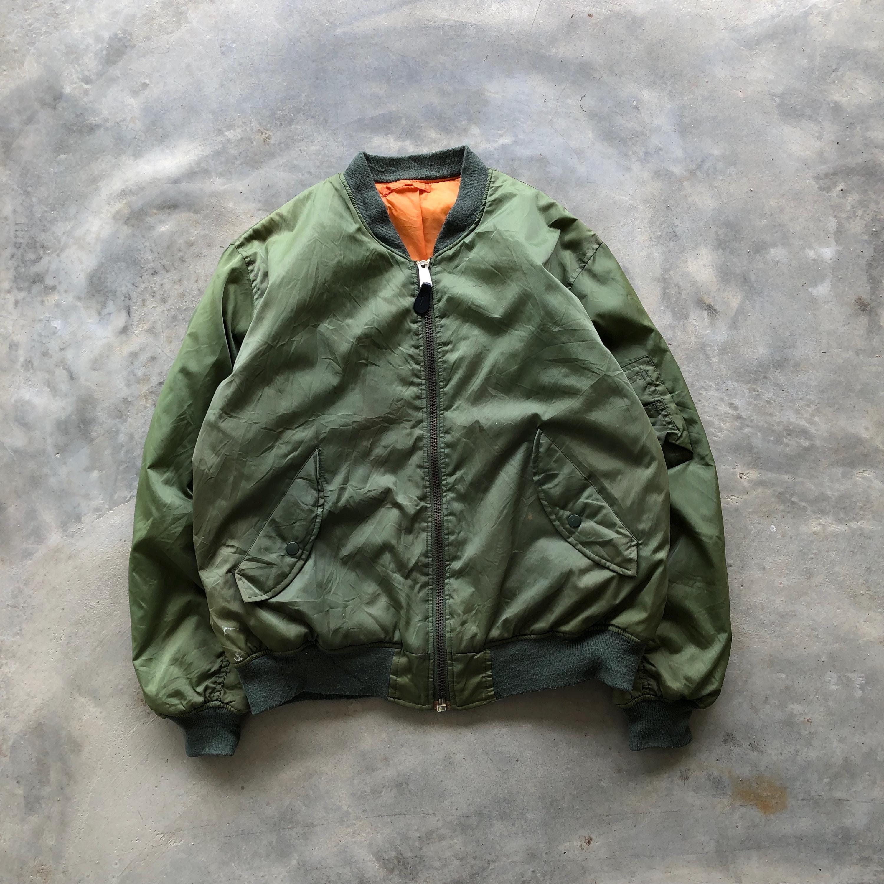 Japan Flyer's Man MA-1 Bomber Jacket #2230 - Etsy