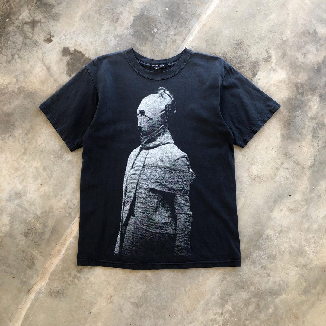 undercover archive t期　サイズ3 guruguru Undercover - Guruguru Swirl Face T-shirt | HBX - Globally