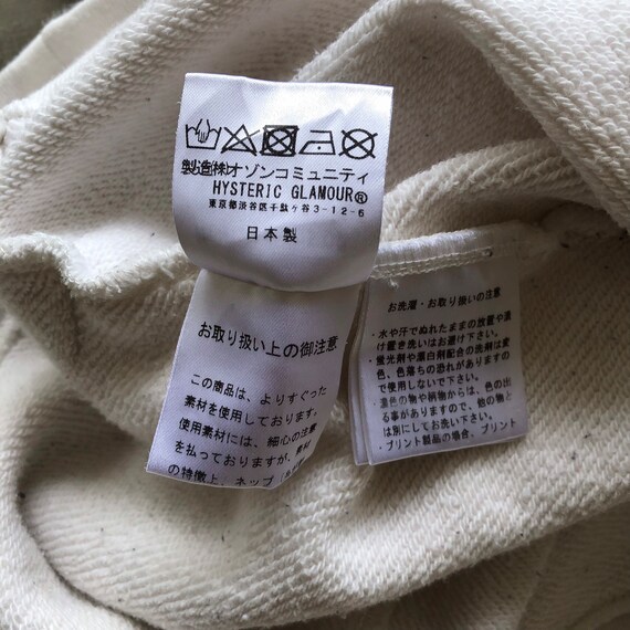 HYSTERIC GLAMOUR Rare Design Hoodie Pullover Sweatshirt #693