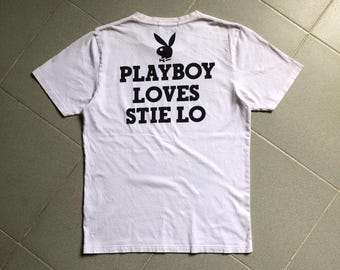 HYSTERIC GLAMOUR X Playboy Stie Lo T-shirt #1365 - Etsy