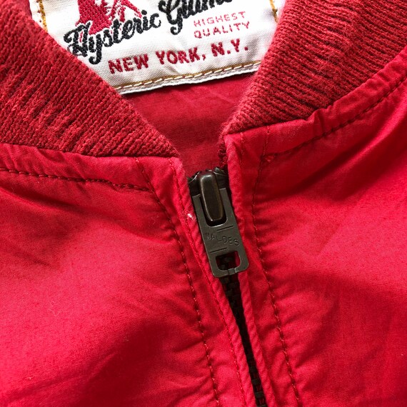 HYSTERIC GLAMOUR Nice Design Cotton Bomber Jacket… - image 8