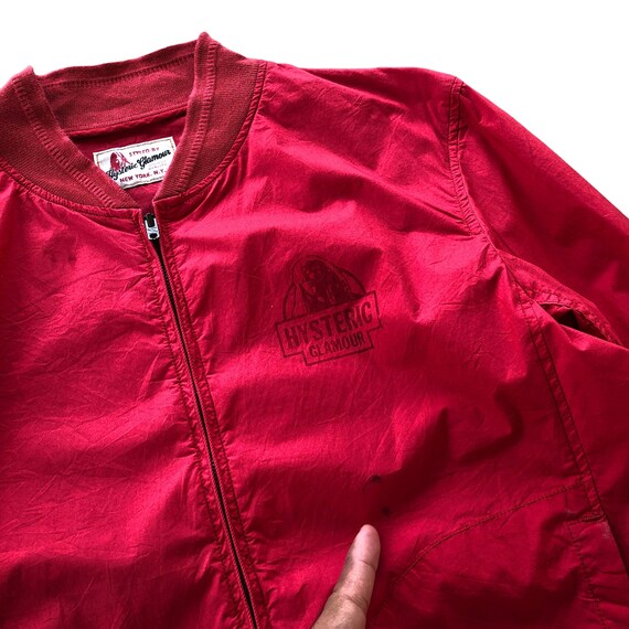 HYSTERIC GLAMOUR Nice Design Cotton Bomber Jacket… - image 7