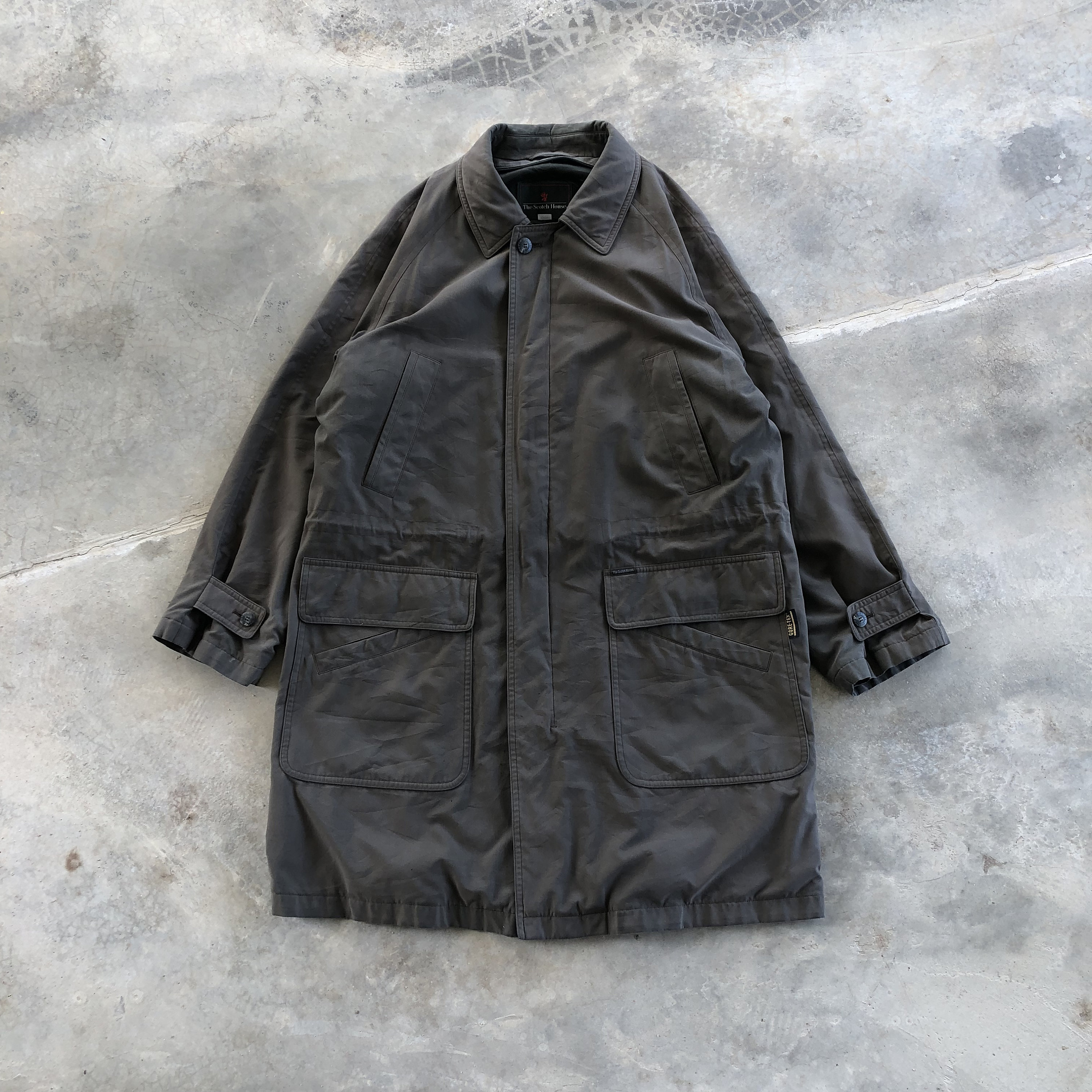 ジャケット・アウター maison de soil JACKET WITH VERTIAL STIT Blauer - 9970V - GORE-TEX Hi-Vis SuperShell Jacket