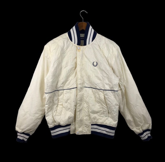 Fred perry quilted bomber jacket cheap