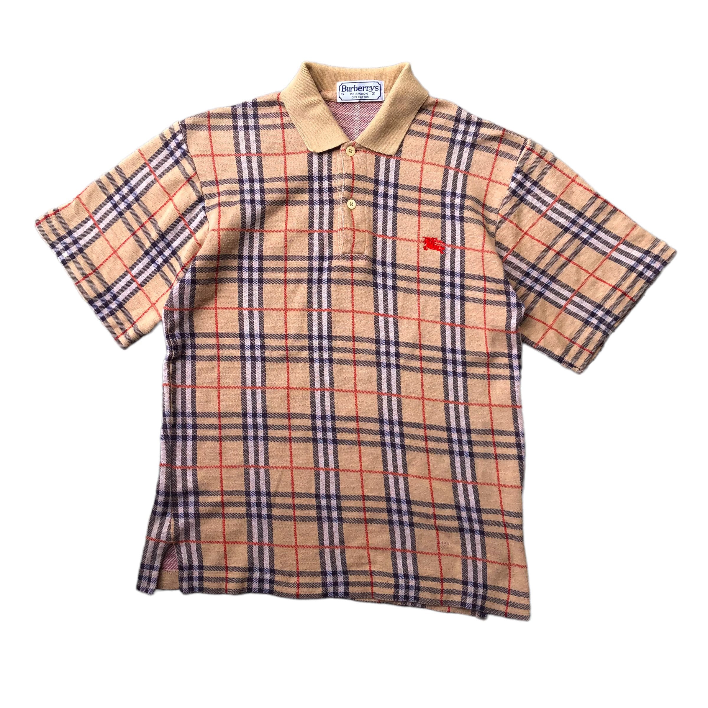 Burberry nova sales check polo