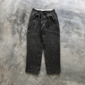 【Christian Dior Monsieur】　trousers Christian Dior Monsieur Pants 34x30 Wool Brown Stripe