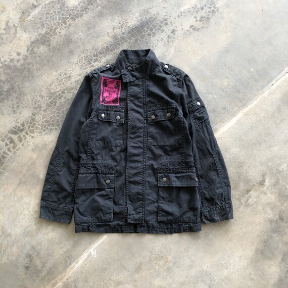 HYSTERIC GLAMOUR “too Fucked to Drunk” Multipocket Parka
