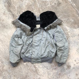 ALPHA INDUSTRIES N-2B Attached Hood Flight Jacket #1416 - Etsy ALPHA INDUSTRIES N-2B Attached Hood Flight Jacket #1416 - Etsy