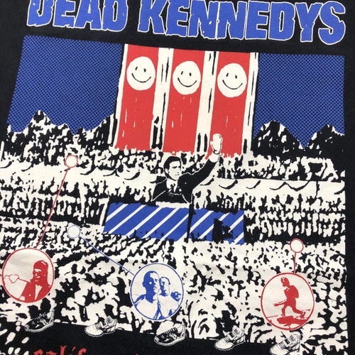 DEAD popular KENNEDYS 2008 California Uber Alles T-Shirt #148