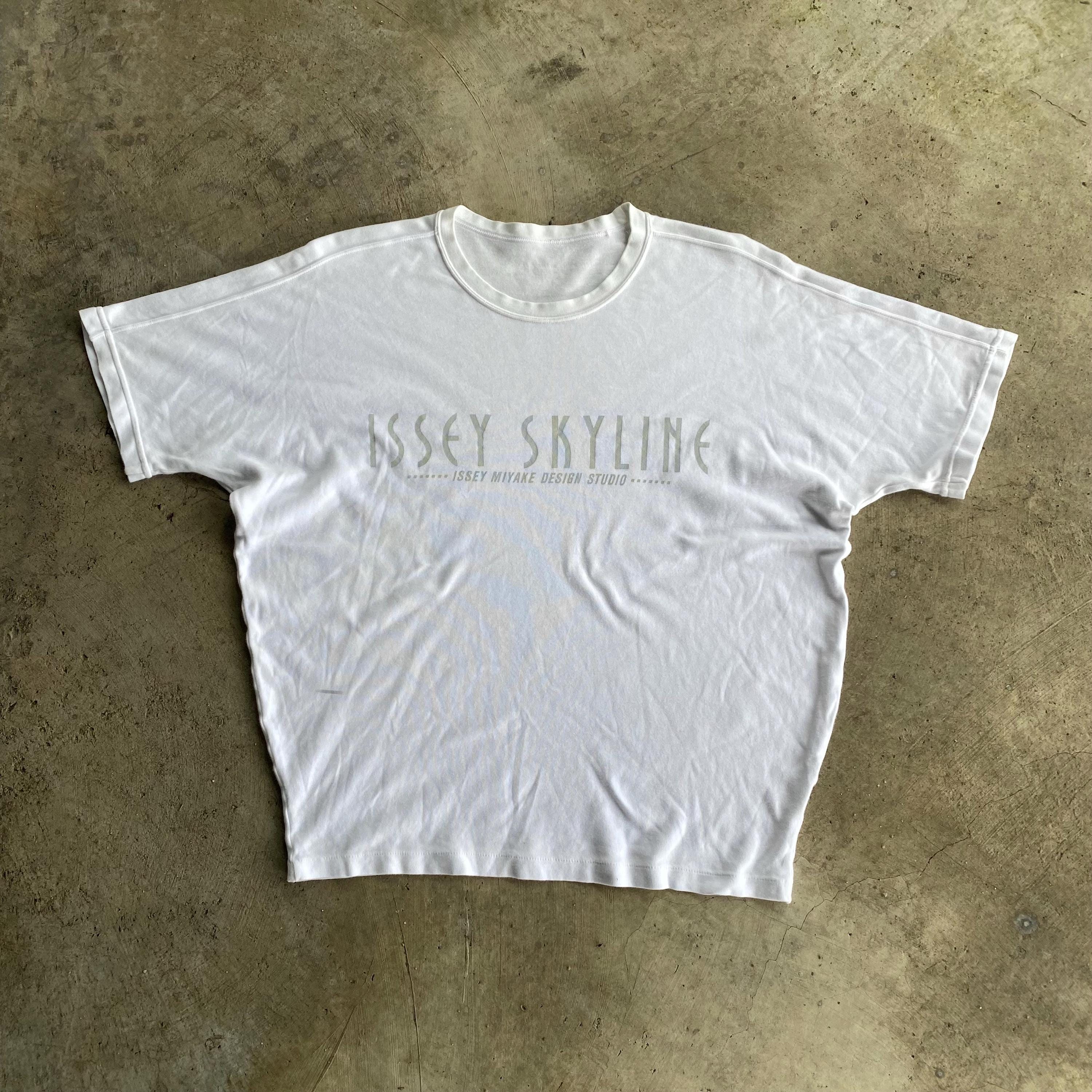 ISSEY SKYLINE Tシャツ ISSEY SKYLINE by Issey Miyake Design Studio Shirt #1997 - Etsy