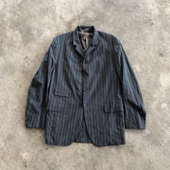 Y'S for men ヨウジヤマモト ストライプブレザーコート #2274 - Etsy 日本