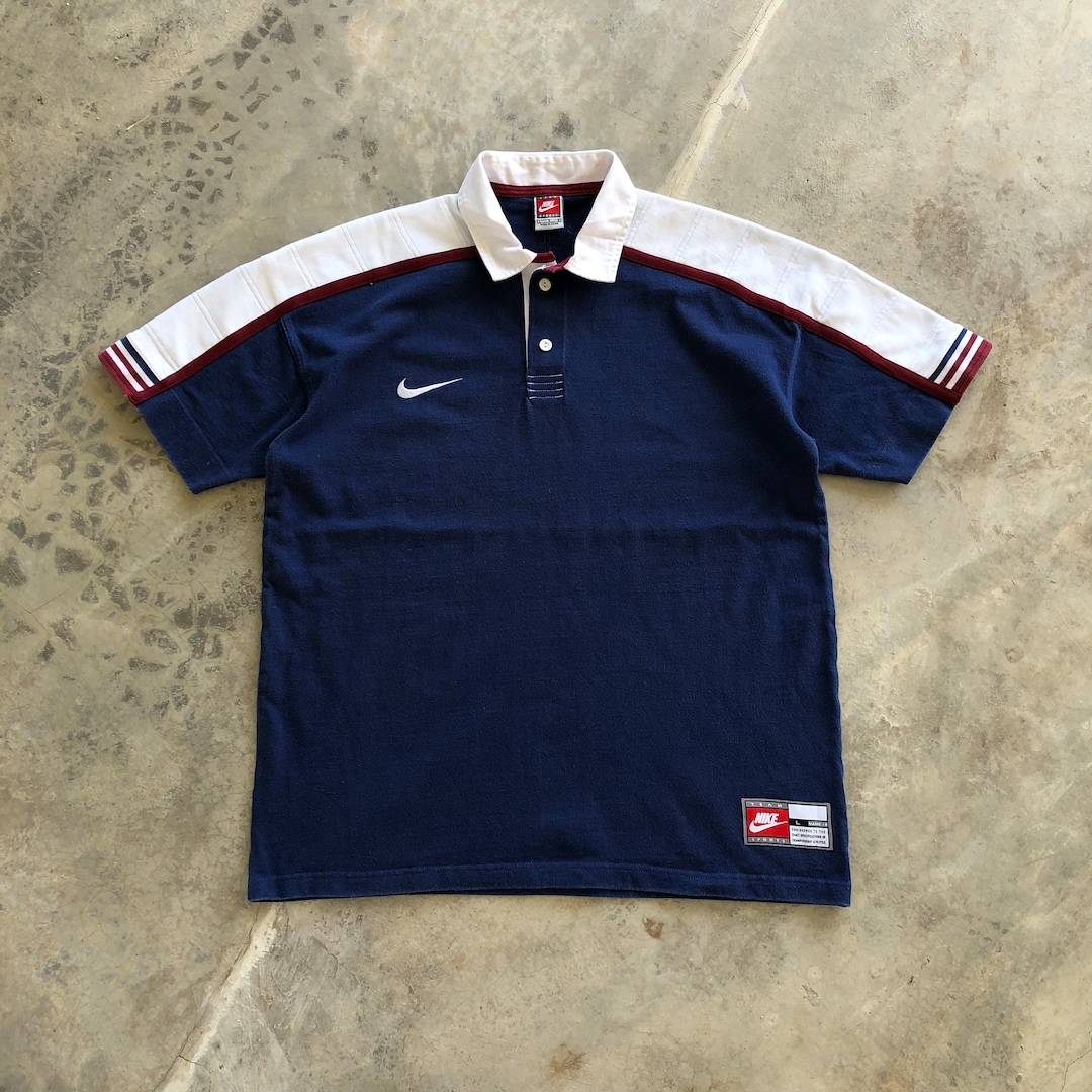 NIKE Rugby Team Sports Polo Shirt #794 - Main Image