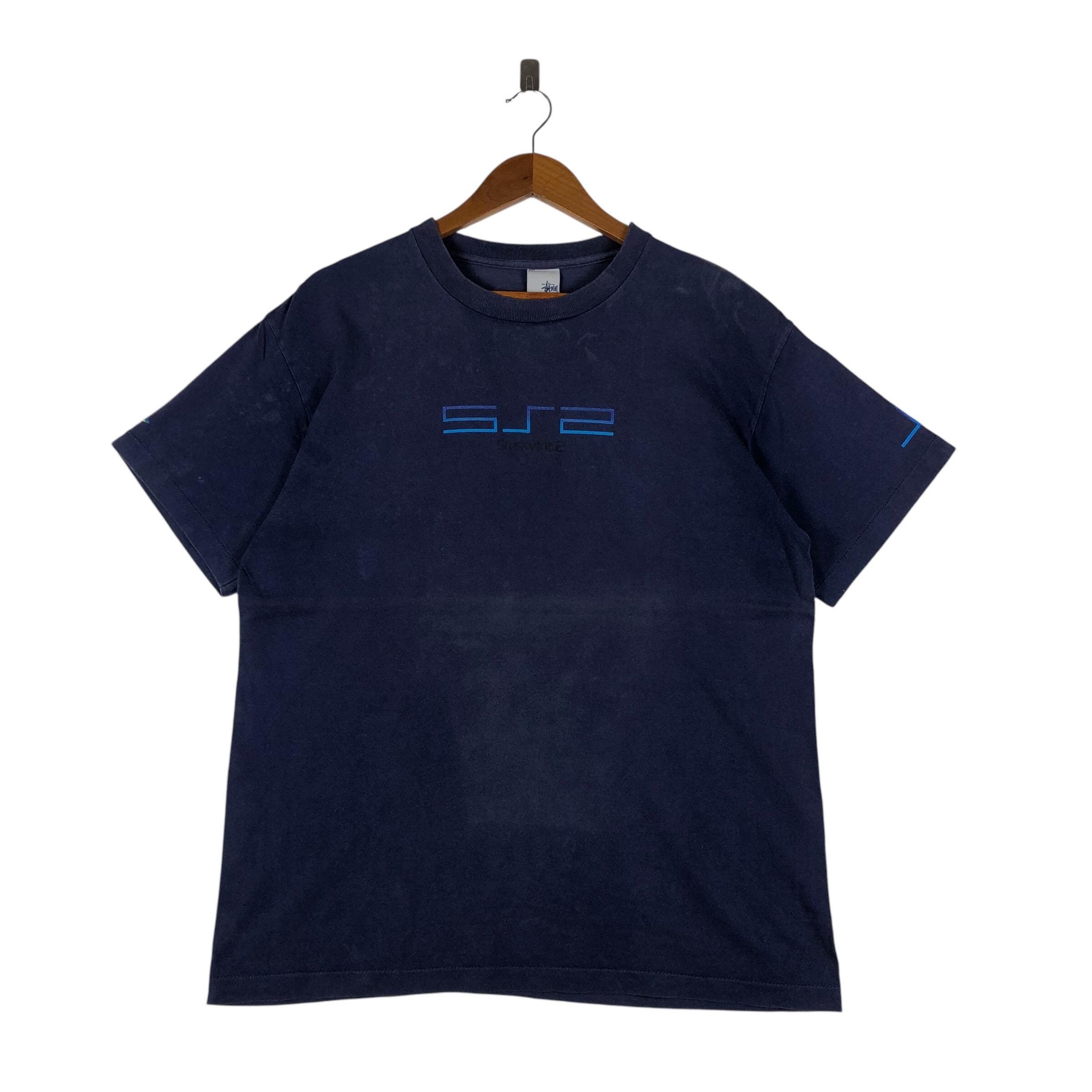 Vintage STUSSY Rip off Ps2 Sun Faded T-shirt #1914 - Etsy