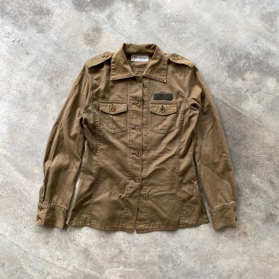ジャケット・アウター HYSTERIC GLAMOUR military mod coat HYSTERIC GLAMOUR Destroy ALL Monsters Military Jacket Khaki
