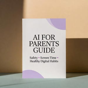 AI voor ouders: handleiding | Kinderveiligheid en schermtijd | Schoolhuiswerk en digitaal welzijn | PLR MRR (Public Large Record) digitale pdf-kit