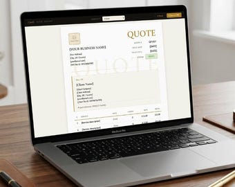 HTML Freelance Invoice and Quote Template | Auto-Calculating + Currency Selector | Editable Proposal for Freelancers and Consultants