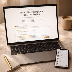 UGC-merkpitch-e-mailtemplates in HTML | Koude acquisitie + DM-scripts + follow-up | Interactieve toolkit | Bronnen voor makers | Direct downloaden