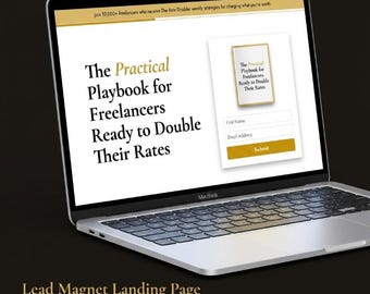 HTML Lead Magnet Landing Page 2026 | Email Opt-In Page with 3 Color Schemes | Formspree, ConvertKit, Mailchimp