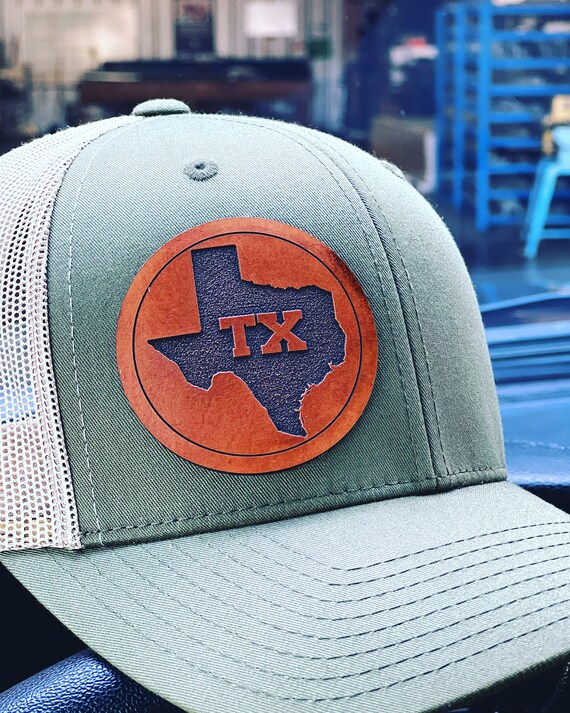 Heritage Pride State Pride Trucker Hat - Tennessee, Heather Grey With Laser Engraved Leather Patch