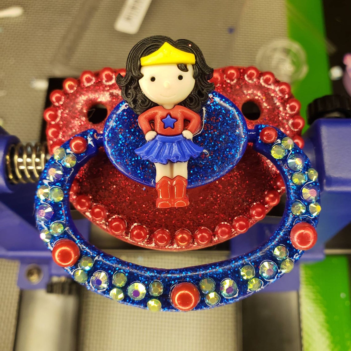 ABDL Wonder Woman Adult Pacifier - Etsy