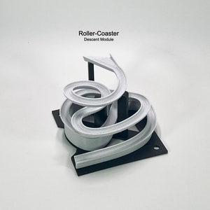 マーブルマシンエレベーター用の追加下降モジュール - モジュール 3 - ダブルスパイラル - 3D 印刷用 STL ファイル