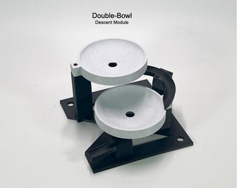 Additional Descending Modules for any of the Marble Machines Elevator - Module 1 - Double Bowl - STL File for 3D Printing