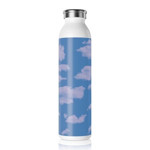 HEAD  in the CLOUDS (LIGHT) Slim Water Bottle (20oz)