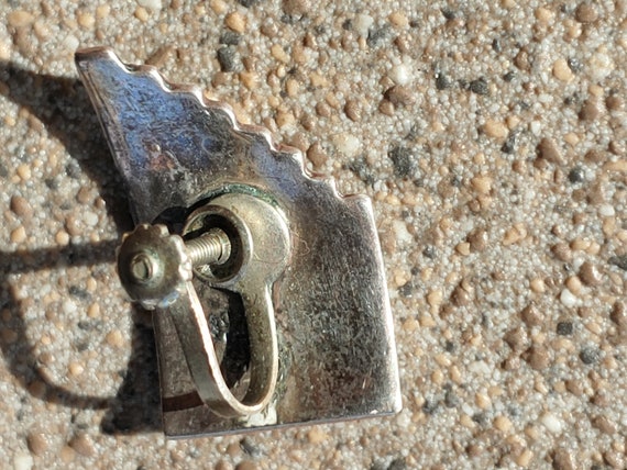 Thunderbird inspired silver earrings - image 3