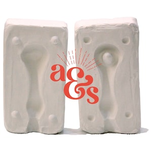 Classic ceramic pipe plaster mold for slip casting