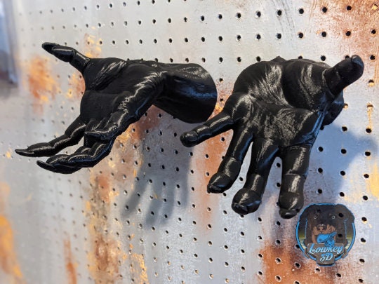 Pair Horror Demon Hand Life Size Detailed Demon Devil Hand 3D Printed Scary  Creepy Hand Goth Halloween Décor Ring Holder -  Israel