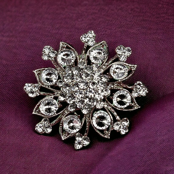 Floral Brooch Pin Statement Jewelry Gift for Her … - image 5