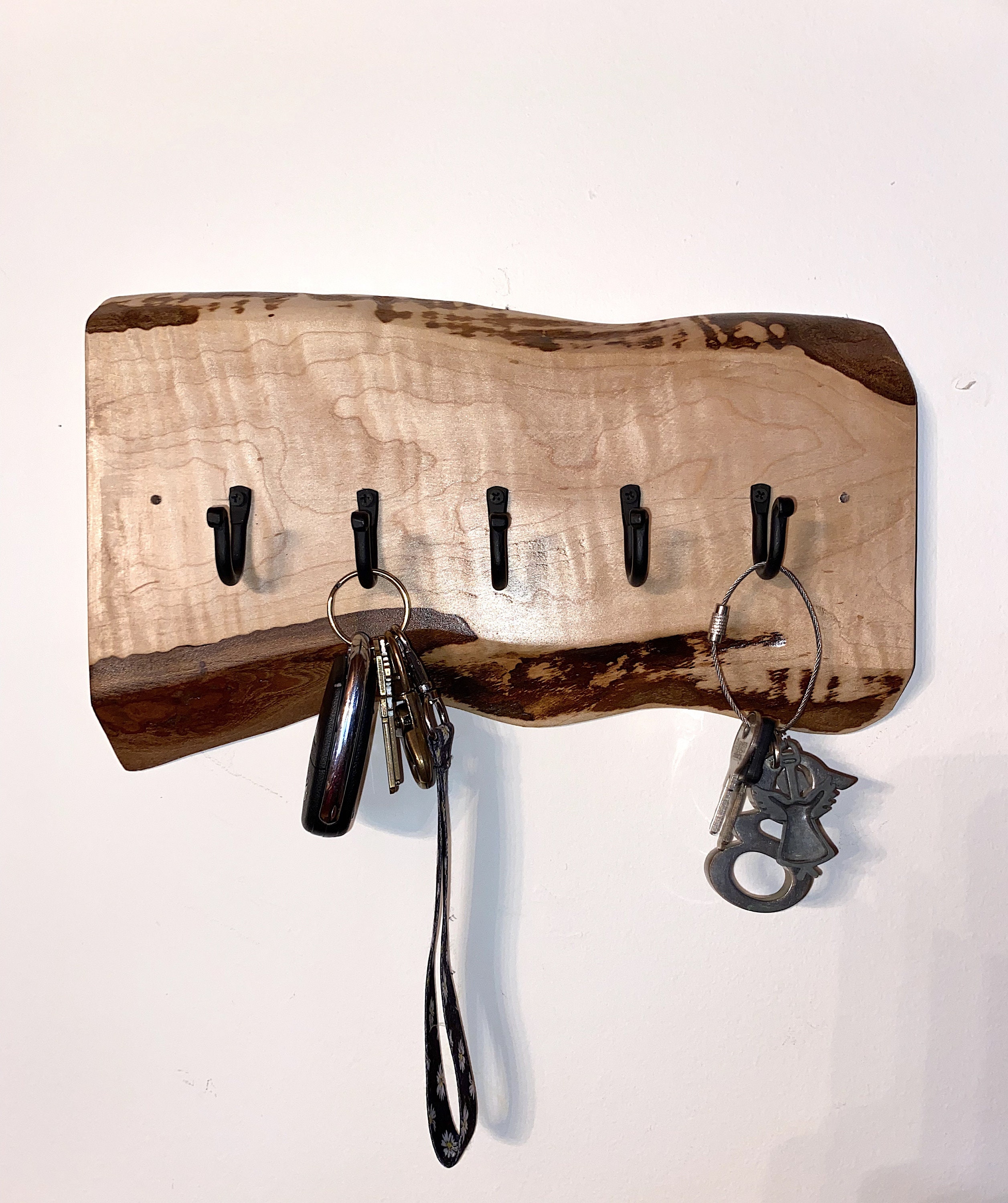 Live edge key holder sales