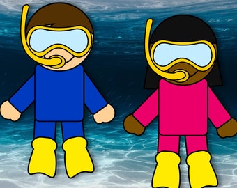 Scuba Diver Craft, Homeschool Activity, Summer School, End Of The Year, Summer Craft, Ocean Animals, Kindergarten, Homeschool Classroom