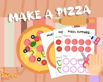 Make a pizza craft for kids