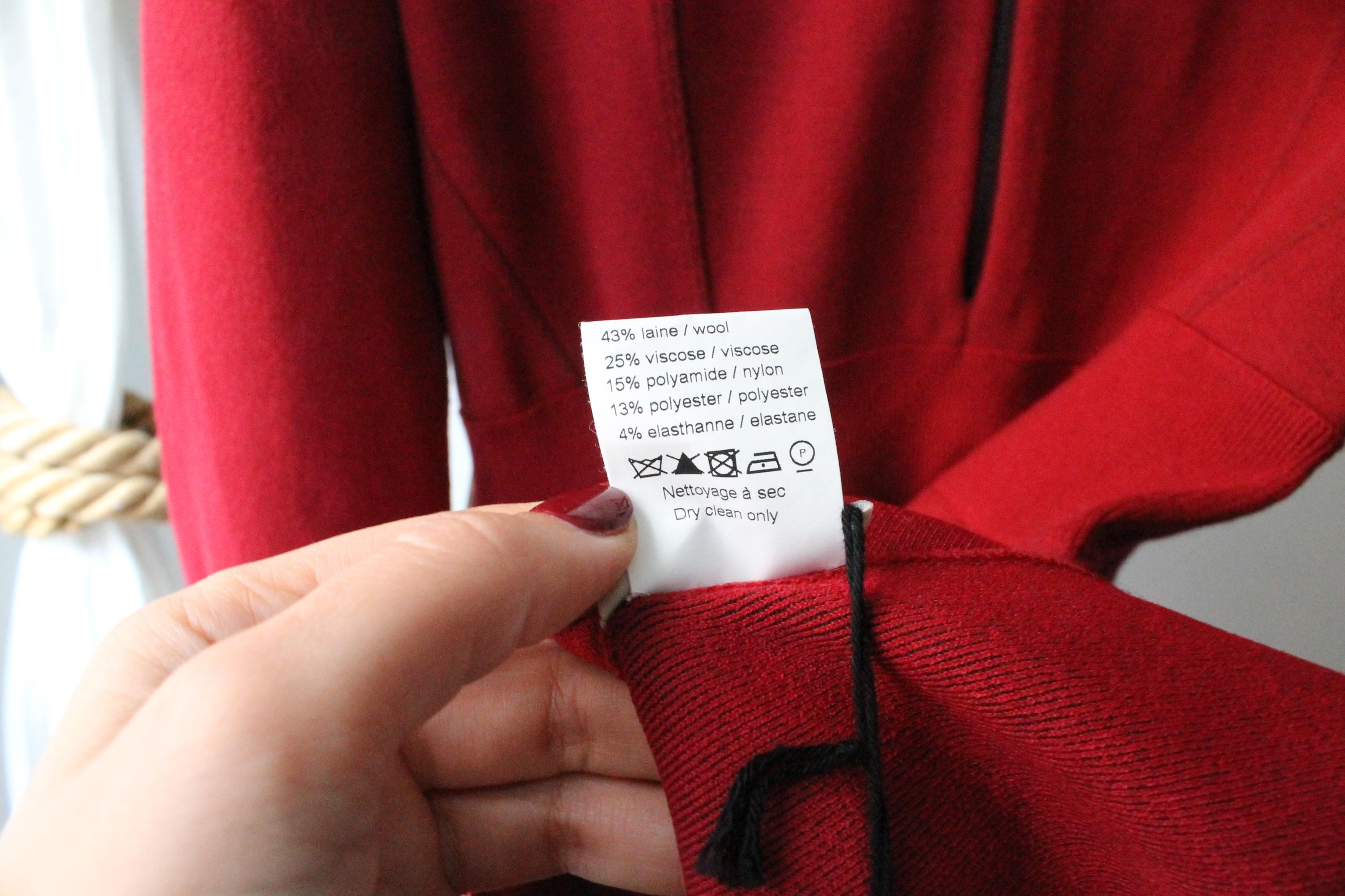 Robe Alaïa Rouge Taille 38 - Viscose Et Soie - Neuve Avec étiquettes - Longueur Genou