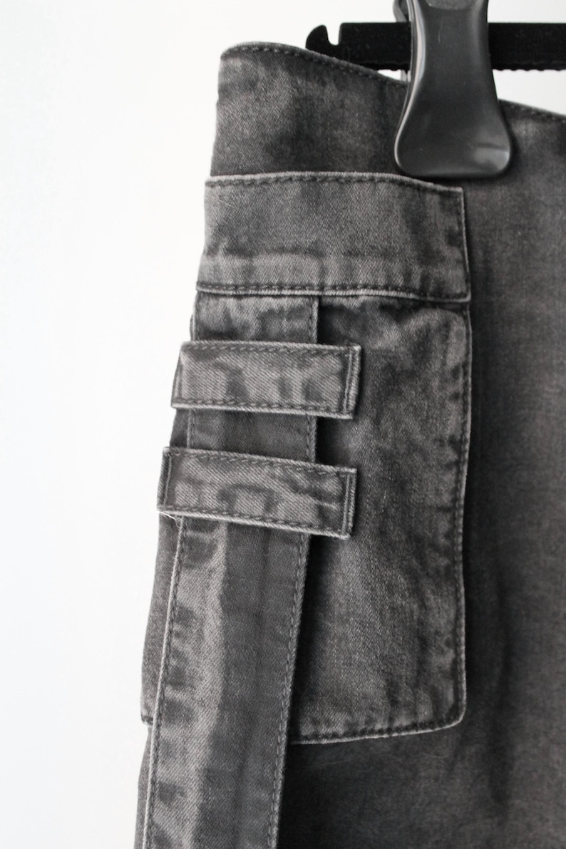 Balmain denim rok, nieuw met prijskaartjes, maat 38 afbeelding 7