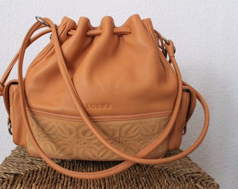 Loewe leather handbag purse model