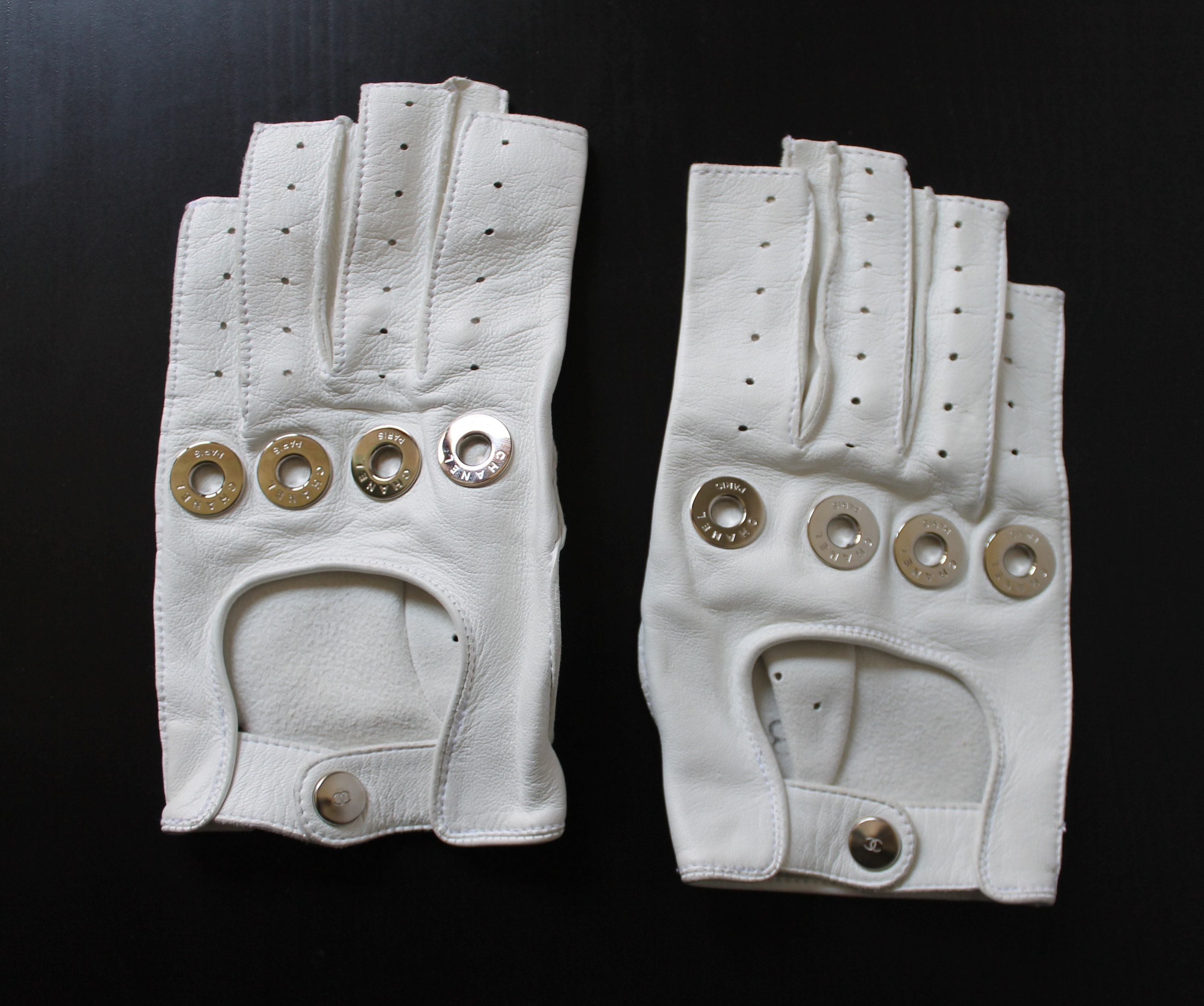 Chanel Leather Glove - Etsy