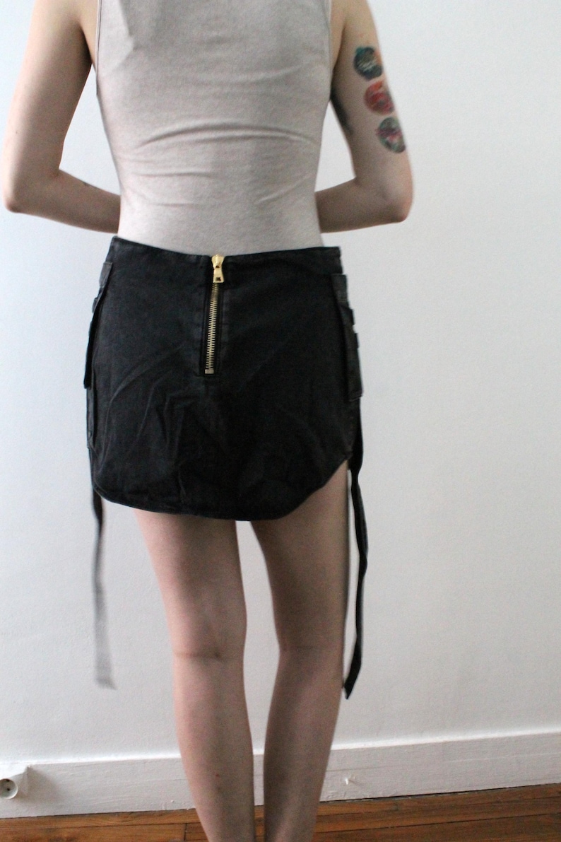 Balmain denim rok, nieuw met prijskaartjes, maat 38 afbeelding 3
