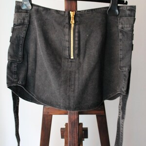 Balmain denim rok, nieuw met prijskaartjes, maat 38 afbeelding 8