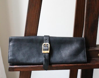 Gucci soft leather travel jewelry case
